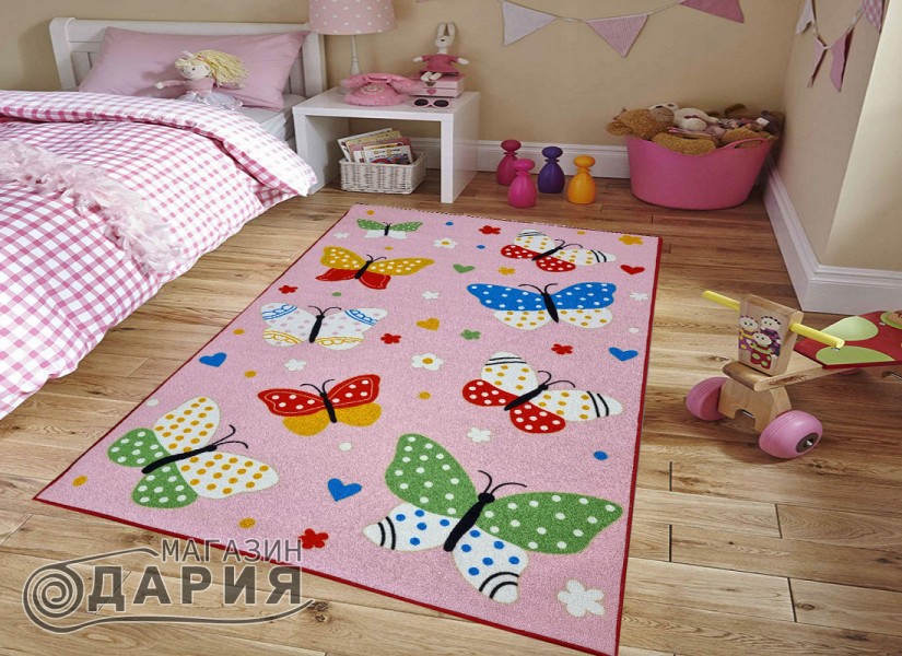Мокетен килим ERIKA 8020 pink